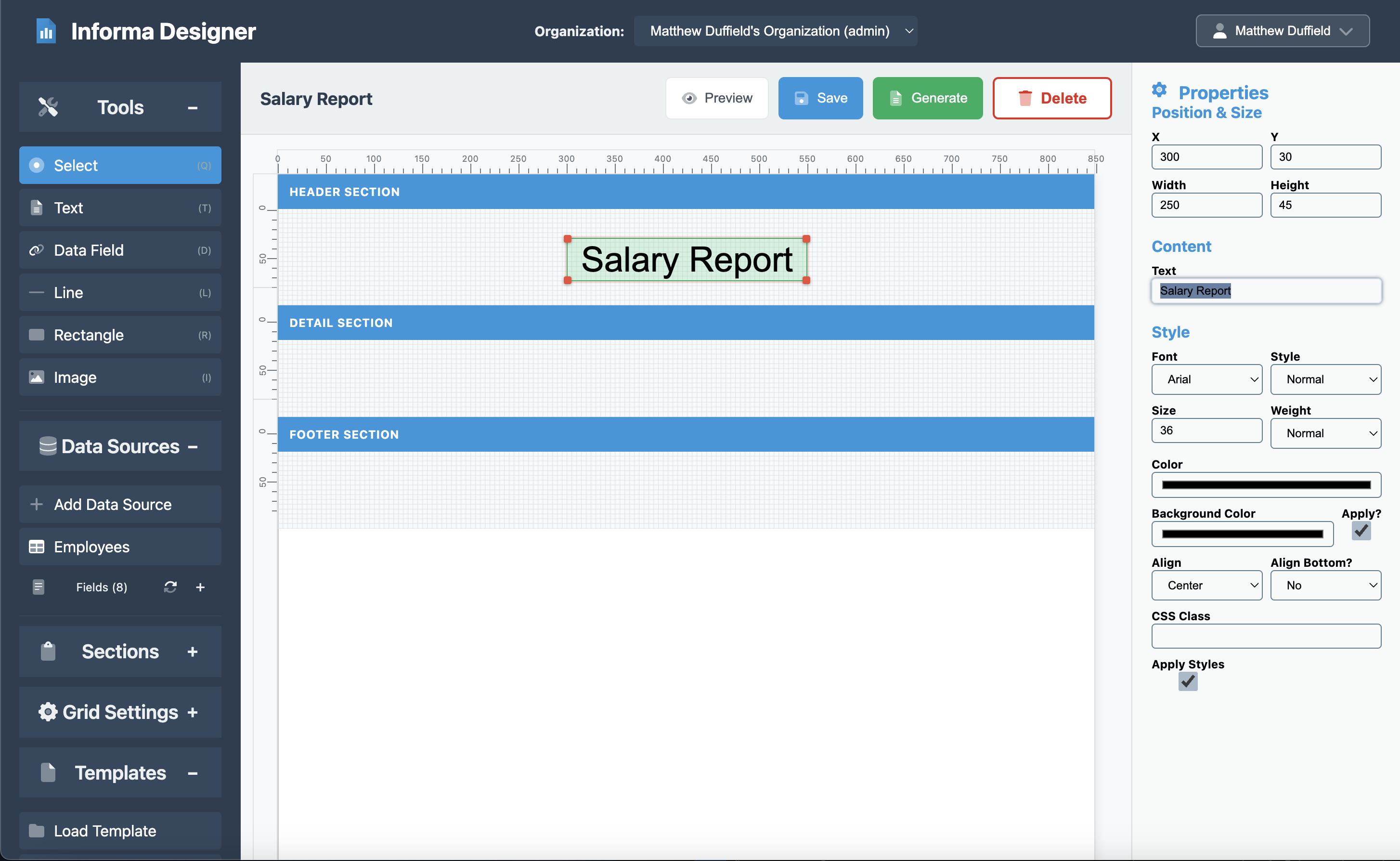 Report Title